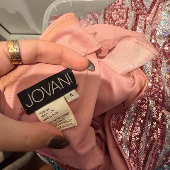Jovani Pink Prom Dresses - Picture 4 of 4